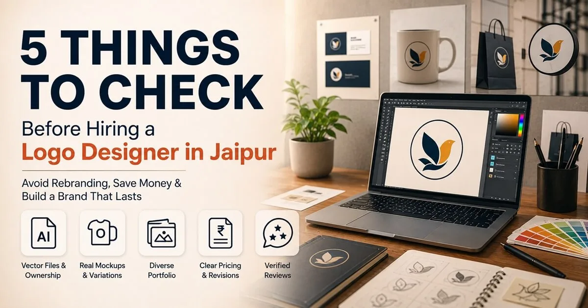 5 Things to Check Before Hiring a Logo Designer in Jaipur