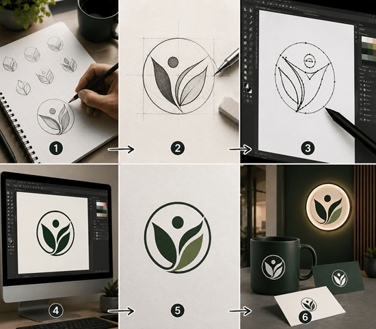 Udaipur Logo Design Process